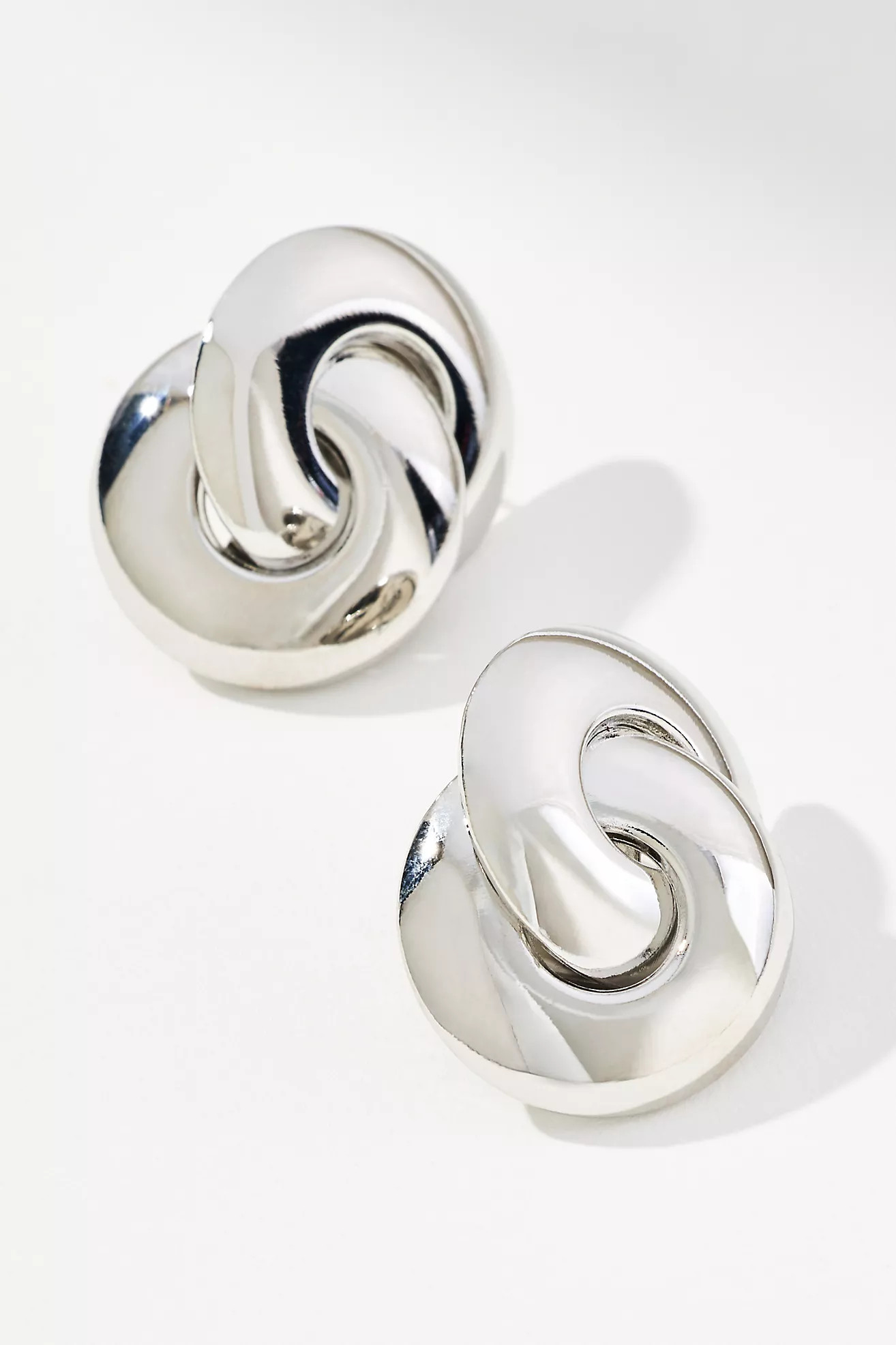 Interlocked Circle Post Earrings | Anthropologie (US)