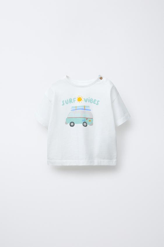 SURF PRINT T-SHIRT | Zara US