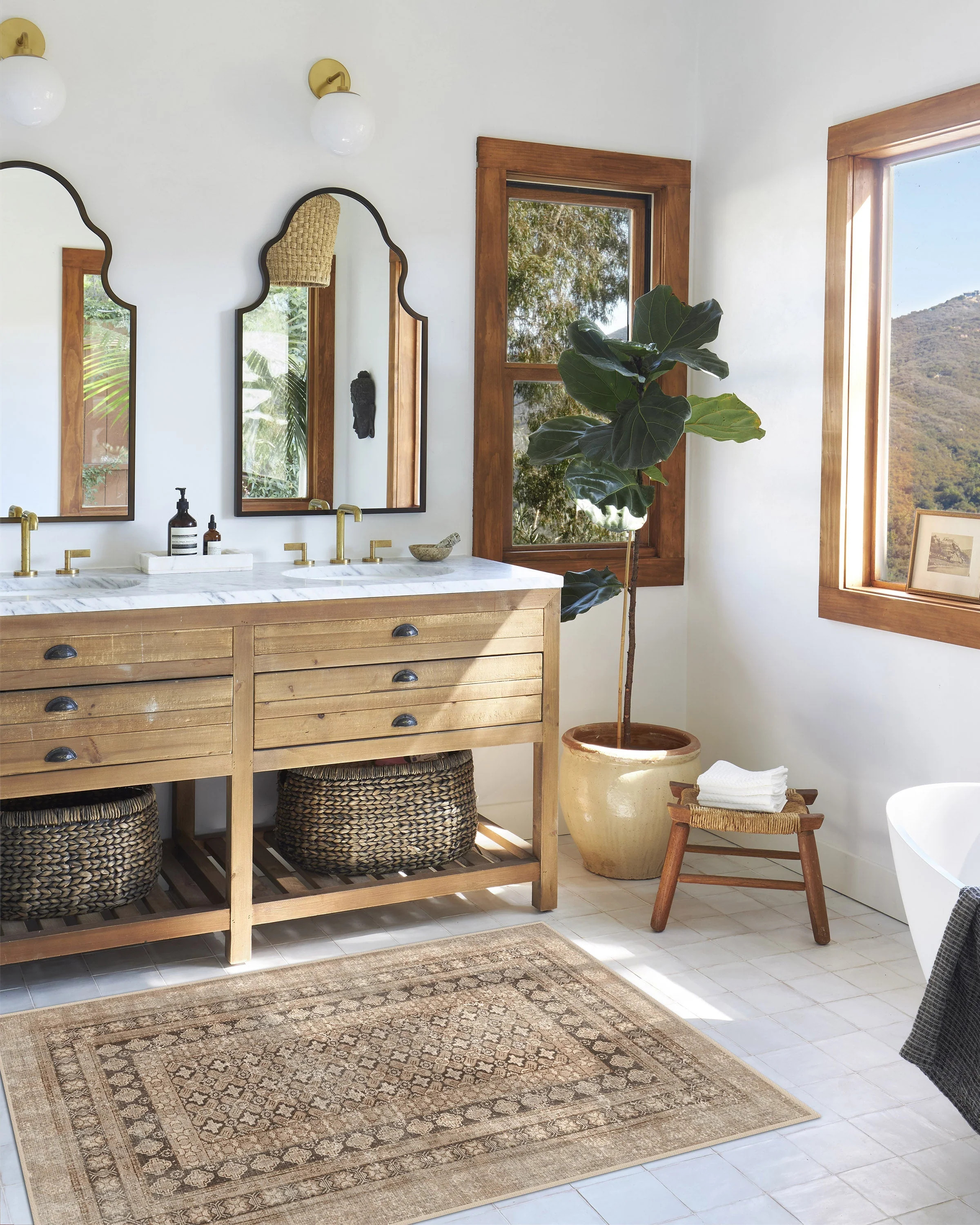 Cyrus Rose Gold Rug | Ruggable US | Ruggable