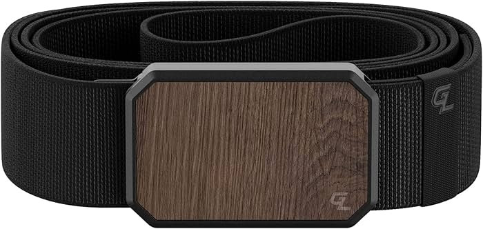 Groove Life Groove Belt Men's Stretch Nylon Belt with Magnetic Aluminum Buckle, Lifetime Coverage | Amazon (US)