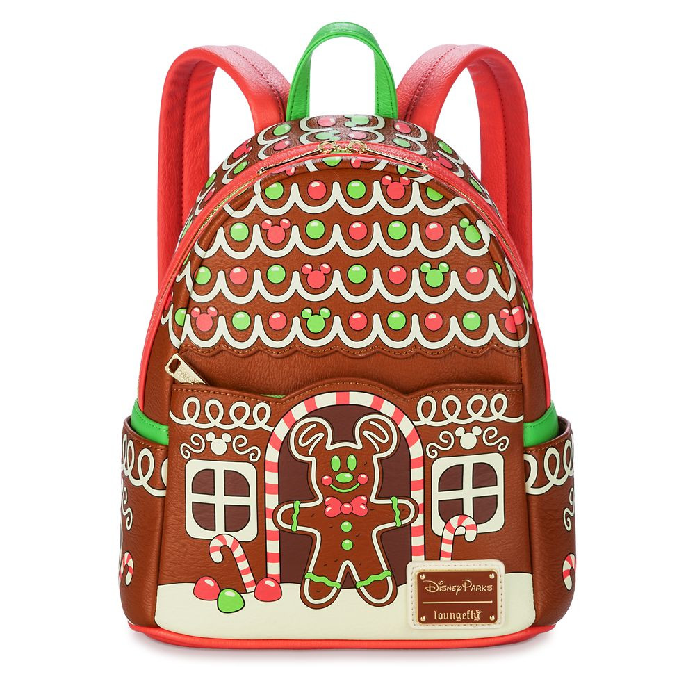 Mickey Mouse Gingerbread Loungefly Mini Backpack – Disney Eats | Disney Store