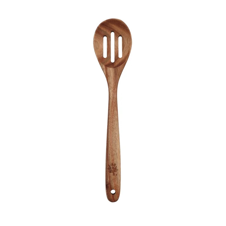 The Pioneer Woman Agetha 6-Piece Acacia Wood & Bamboo Melamine Crock Set, Brown | Walmart (US)