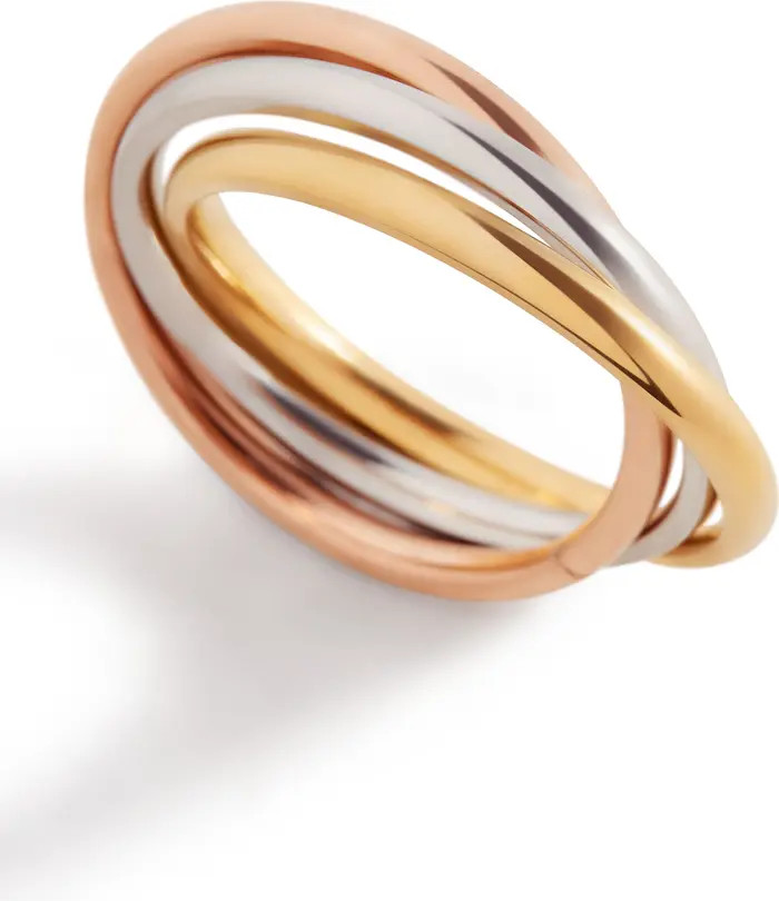 Dainty Interlocking Fidget Ring | Nordstrom