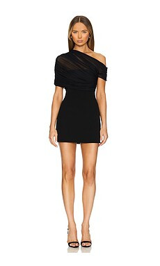 SER.O.YA Selma Mini Dress in Black from Revolve.com | Revolve Clothing (Global)