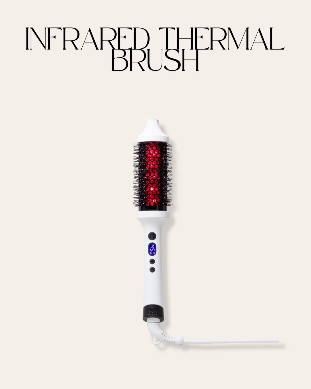 I asked about your favorite hair tools and this infrared thermal brush came SO highly recommended for the perfect bouncy blowout. Infrared technology gently heats hair from within, causing less damage than traditional forms of heat while Aloe-infused bristles reduce frizz and add shine. This is a great under $100 gift…for yourself 😉 🎁

#LTKFindsUnder100 #LTKCyberWeek #LTKGiftGuide