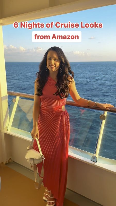 6 Amazon cruise looks under $70! Wearing a small in everything! All perfect for vacation or a beach dinner! #founditonamazon 

#LTKVideo #LTKwedding #LTKsalealert