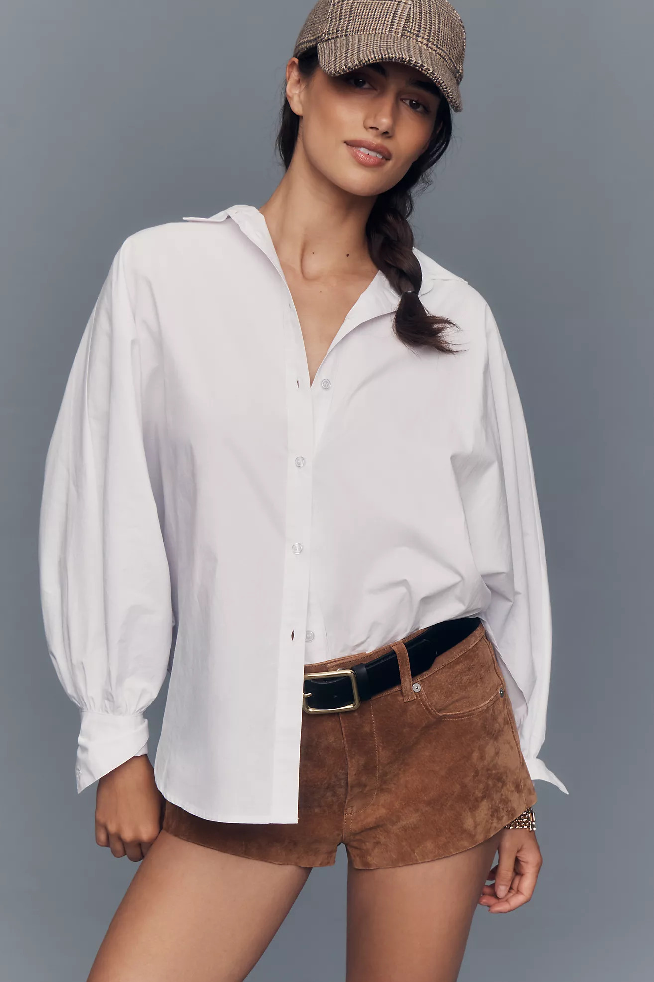 & Layered Buttondown Shirt | Anthropologie (US)