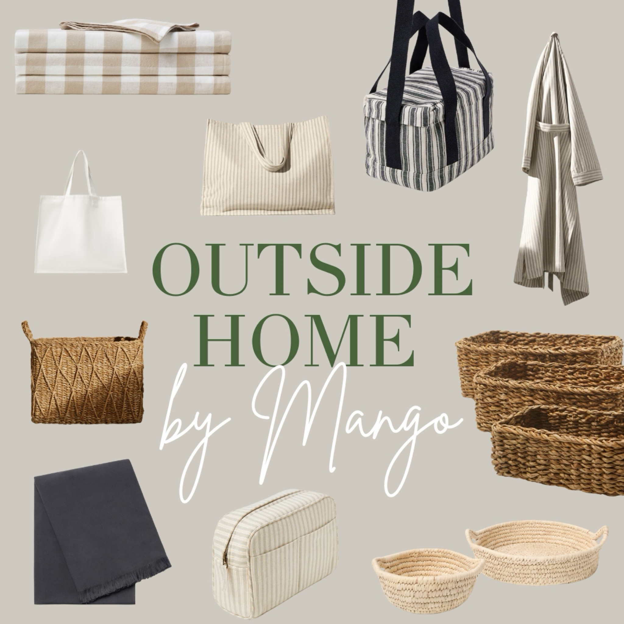 OUTSIDE HOME BY MANGO 💜