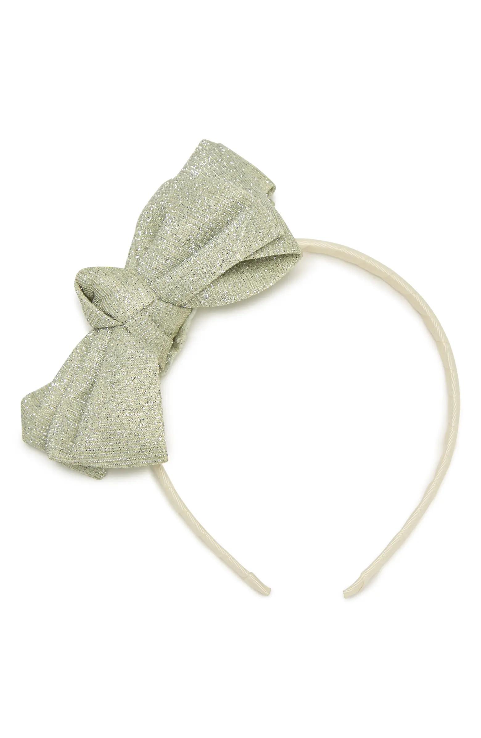Capelli New York Kids' Shimmer Bow Headband | Nordstrom | Nordstrom
