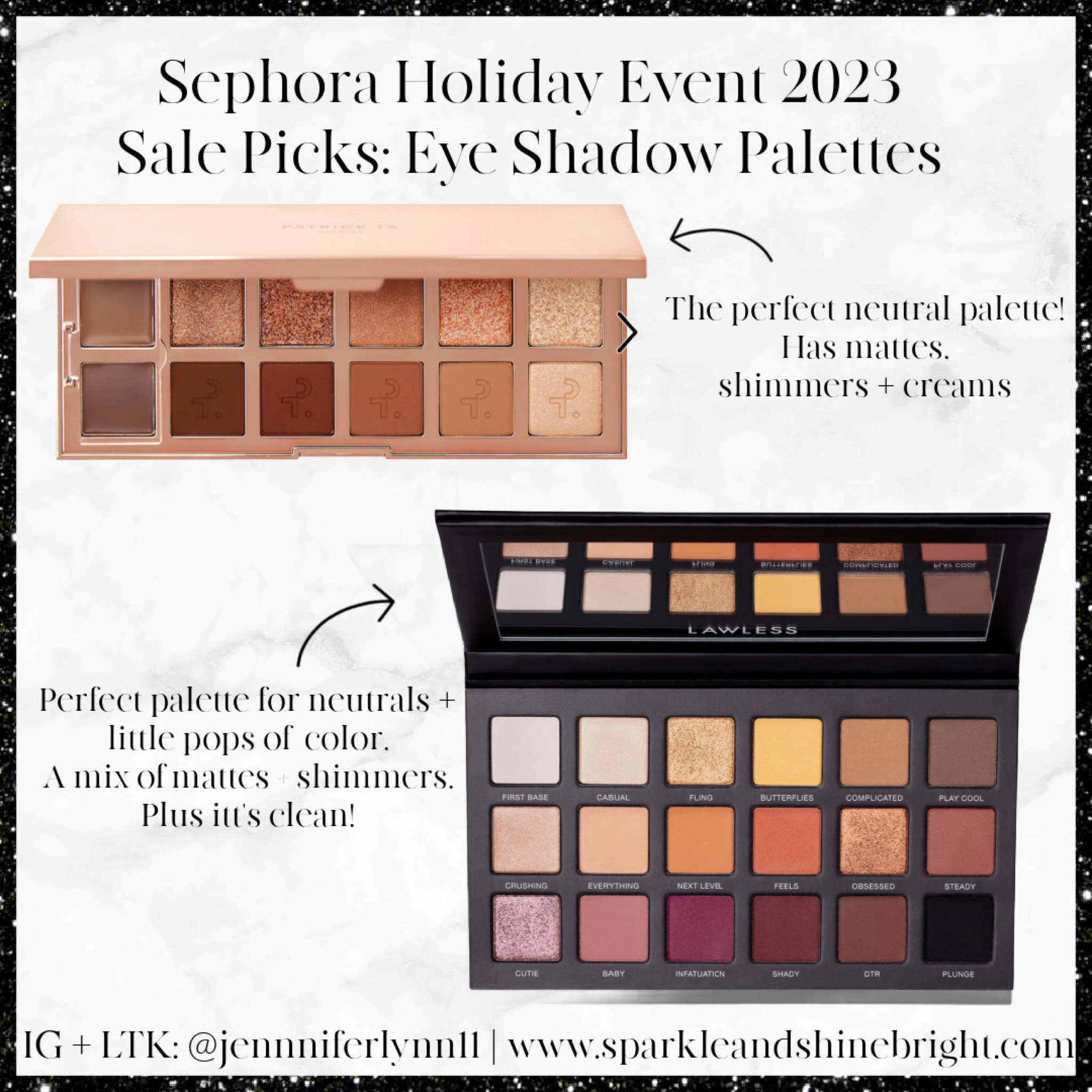 My go too eye shadow palettes! 

#LTKHolidaySale #LTKbeauty #LTKsalealert