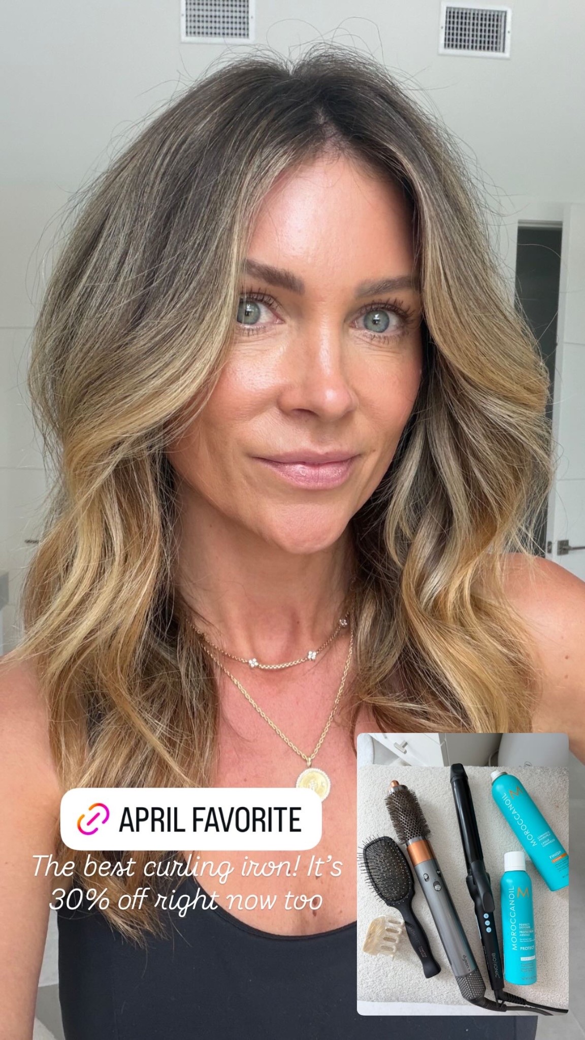 The best curling iron! It’s 30% off right now too