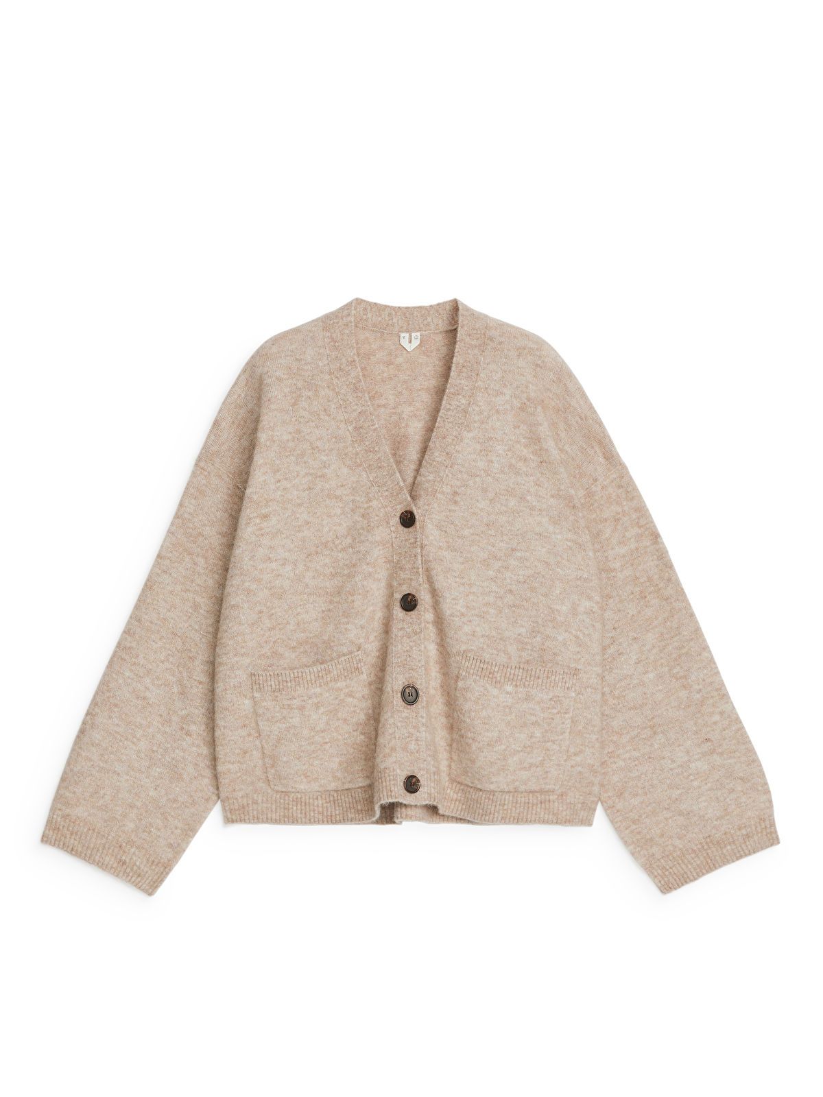 Wool-Alpaca Cardigan | ARKET (US&UK)