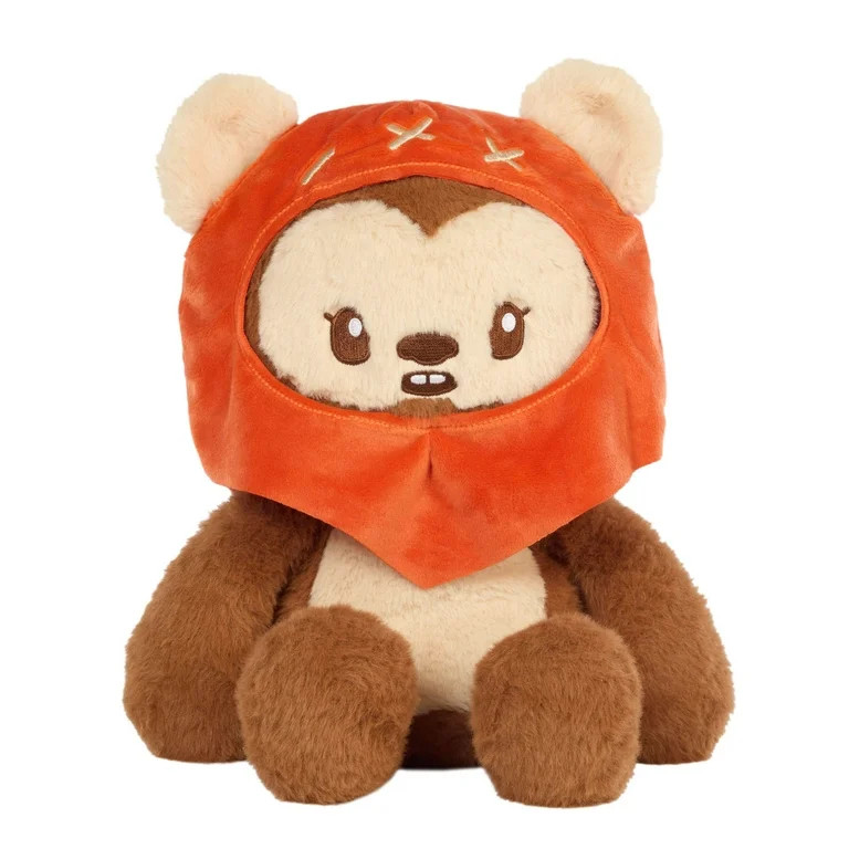Star Wars Ewok Plush, Weighted Soft Toy, 12-inch with Weighted Limbs & 1.5-Pound Pouch inside | Walmart (US)