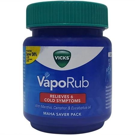 Vicks Vaporub - Menthol Camphor and Eucalyptus Oil 110ml Can | Walmart (US)