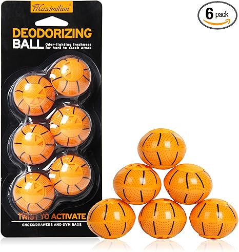 MAXIMILIAN Professional Shoe Deodorizer Balls | Shoe Fresheners Balls | Foot Odor Eliminator | Od... | Amazon (US)