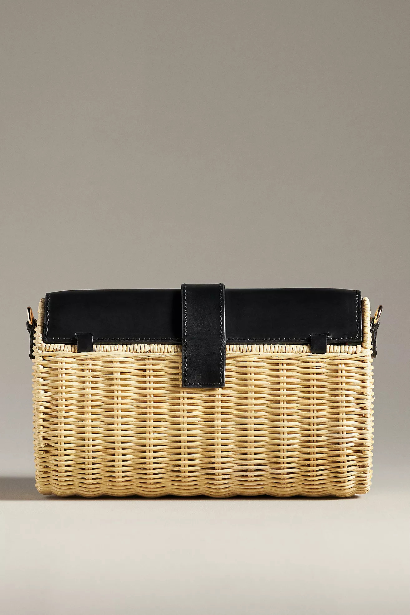 Frances Valentine Betsy Wicker Basket Crossbody Bag | Anthropologie (US)