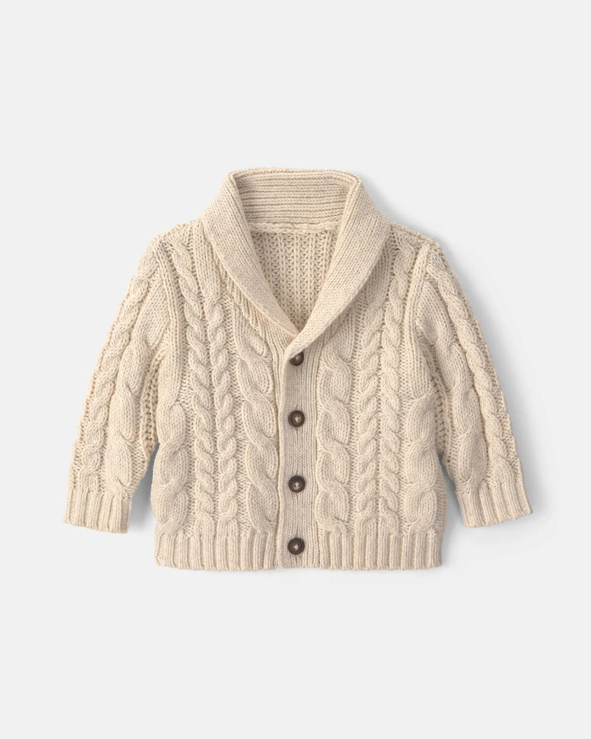 Baby Boy Cardigan Sweater - Cream | Carter's Inc