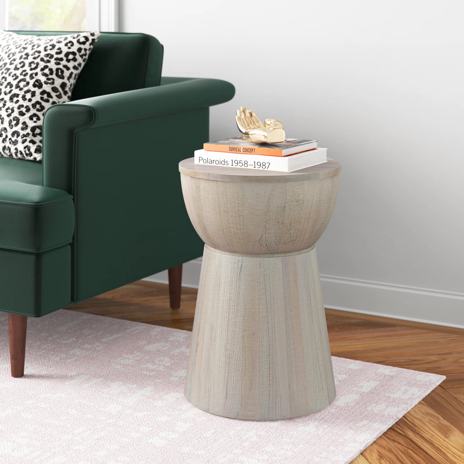 Round Drum End Table | Wayfair North America