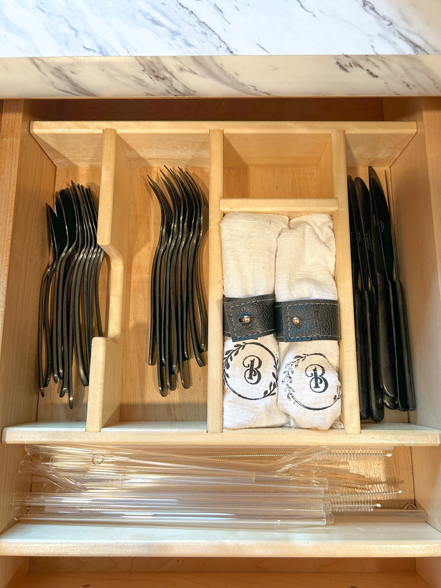 Our silverware exact links! B napkins were a custom made wedding gift


#LTKhome