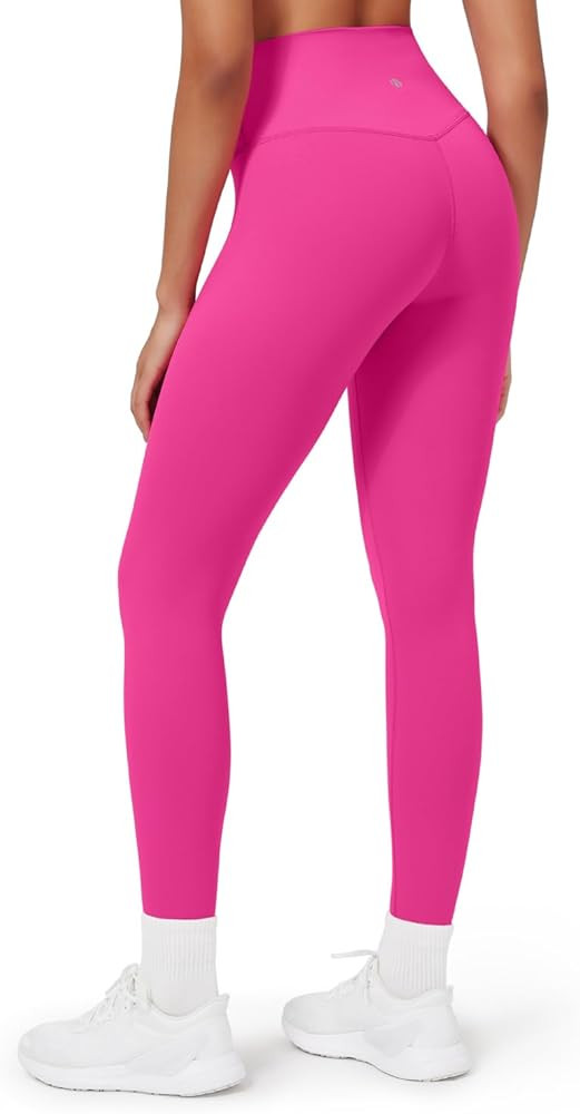 HeyNuts Pure&Plain x Workout Pro Leggings 25'', Compression High Waisted 7/8 Workout Pants | Amazon (US)