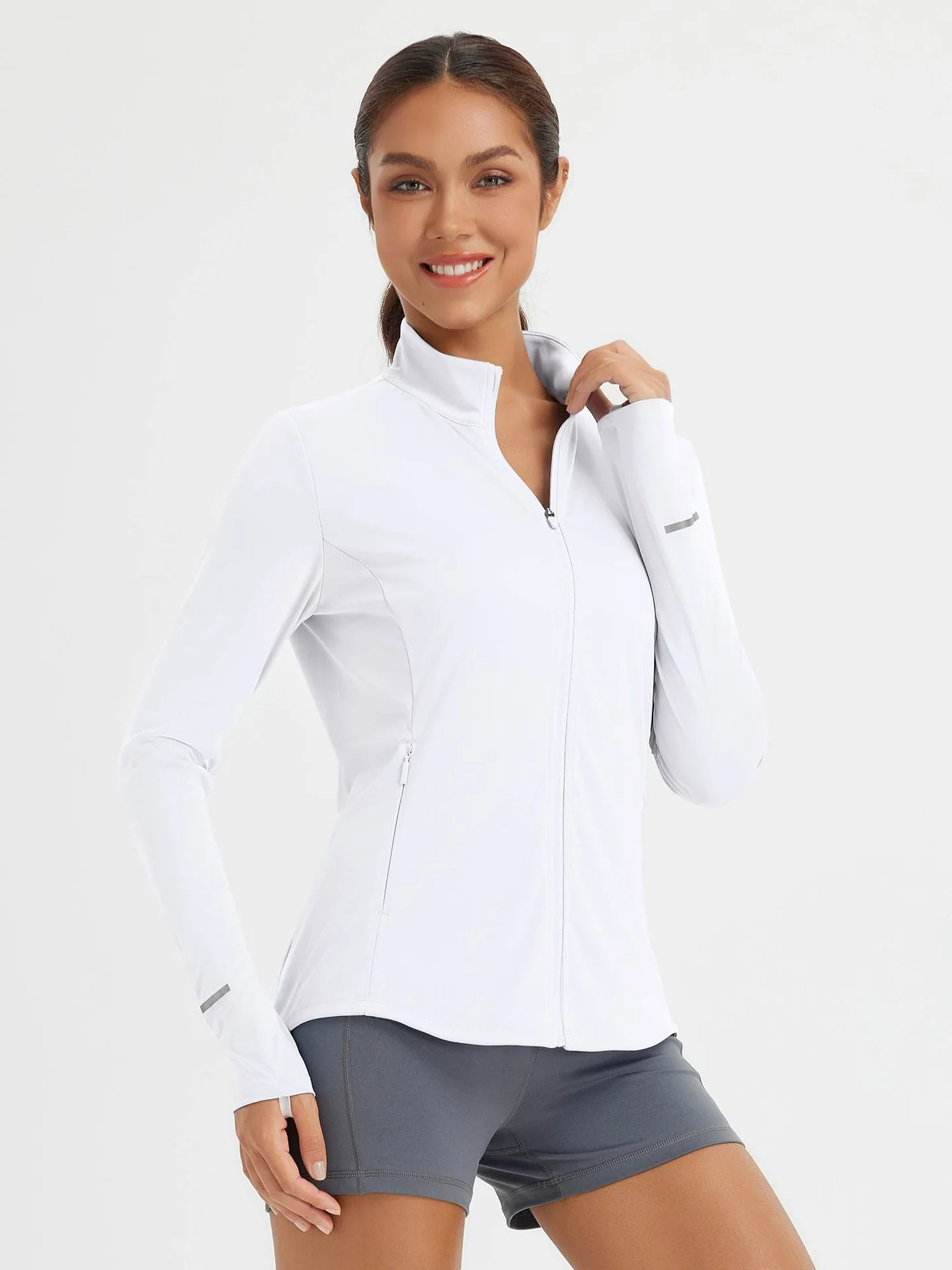 Women's Sun Protection Full Zip Jacket | baleaf