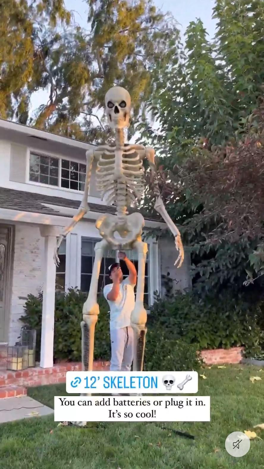 This is our third or fourth year with this 12’ skeleton. It is still holding strong, and we love it

#LTKSeasonal #LTKFamily #LTKHome