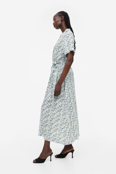 Tie Belt Shirt Dress | H&M (US + CA)