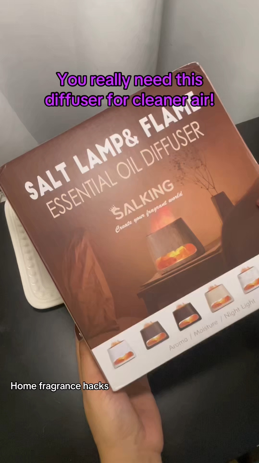 This Salking salt lamp & essential oil diffuser creates the perfect relaxing atmosphere—combining soothing light with your favorite scents. Great for stress relief, better sleep, and adding cozy vibes to any room 

 

#LTKGiftGuide #LTKHome #LTKFindsUnder50