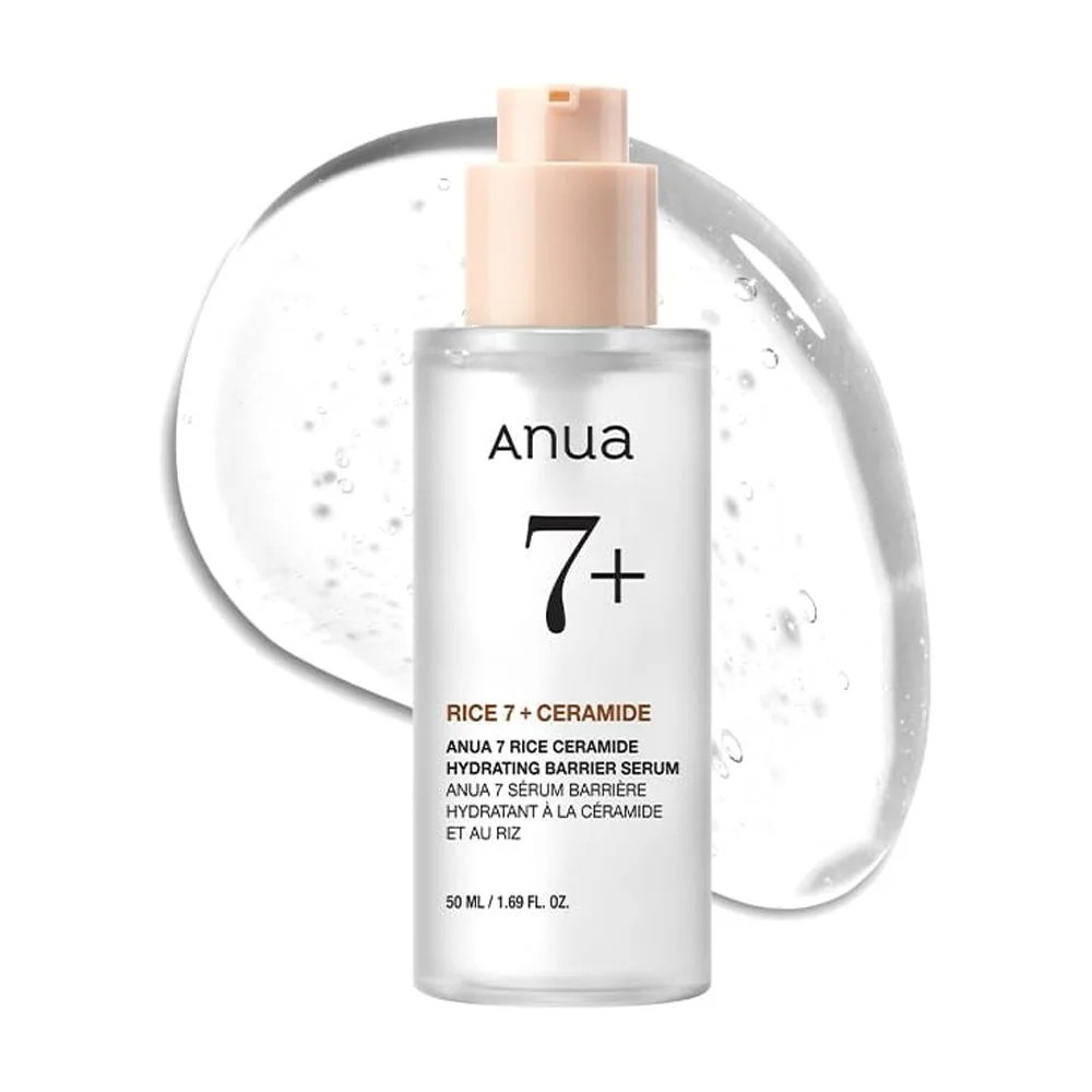 ANUA RICE CERAMIDE 7 HYDRATING BARRIER SERUM, Brightening, Hydrating Serum for Face, Rice, Hyalur... | Walmart (US)