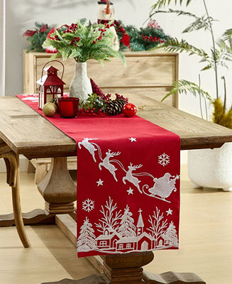 Magical Flight With Bells Fabric Table Runner, 14" x 70" | Macy's