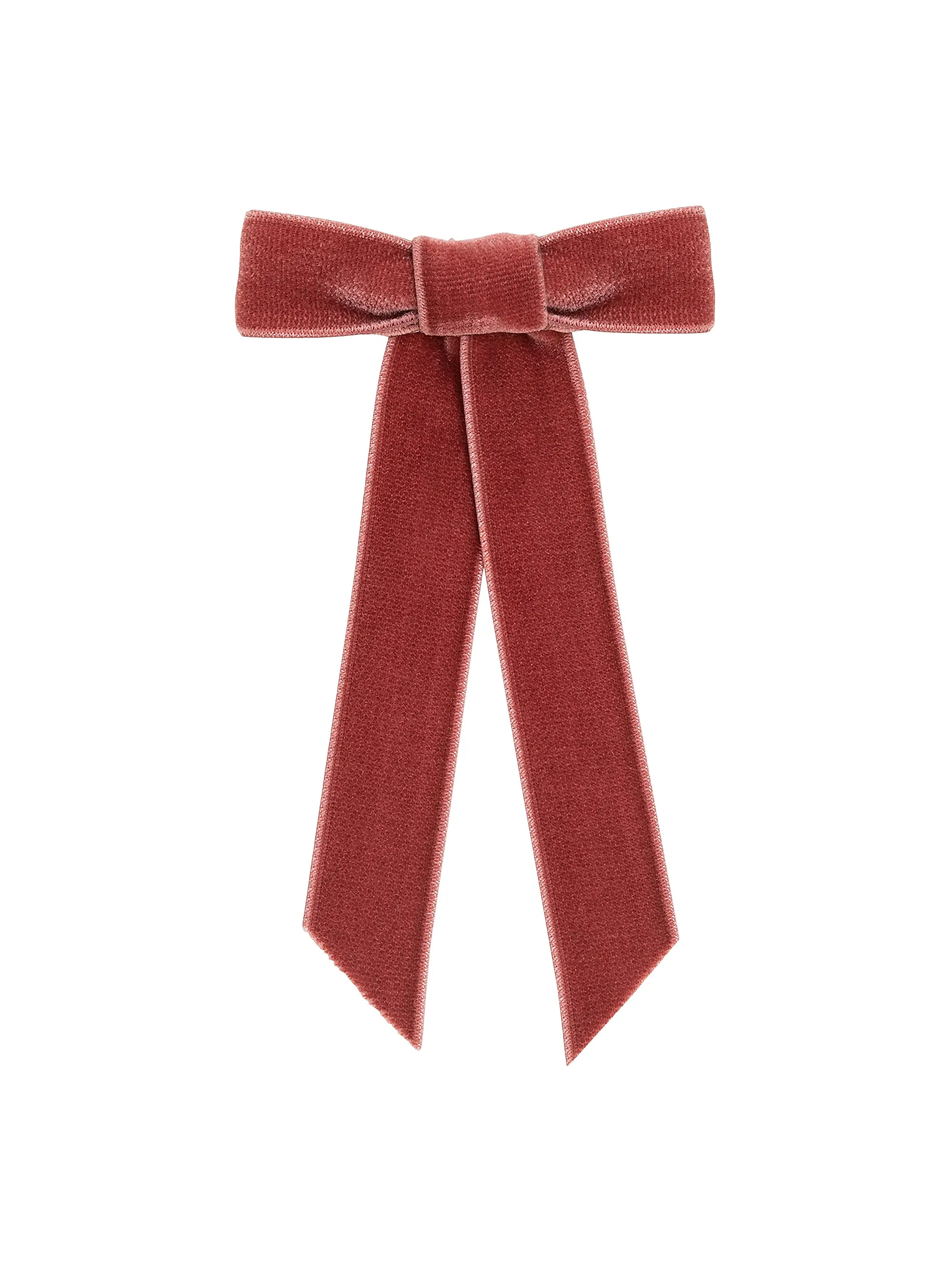 Core Velvet Bow Barrette | Saks Fifth Avenue