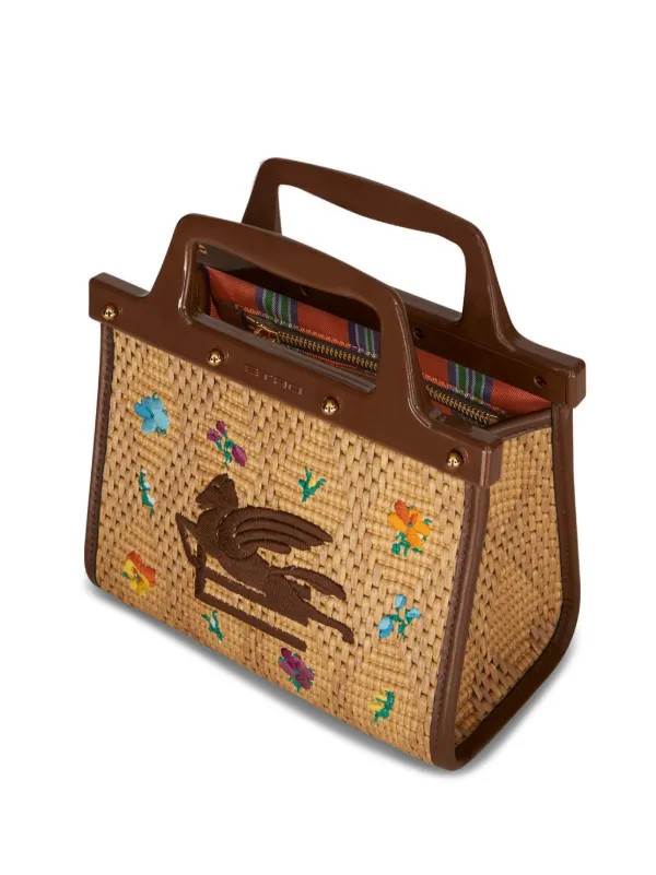 ETRO Small Pegaso Tote Bag - Farfetch | Farfetch Global