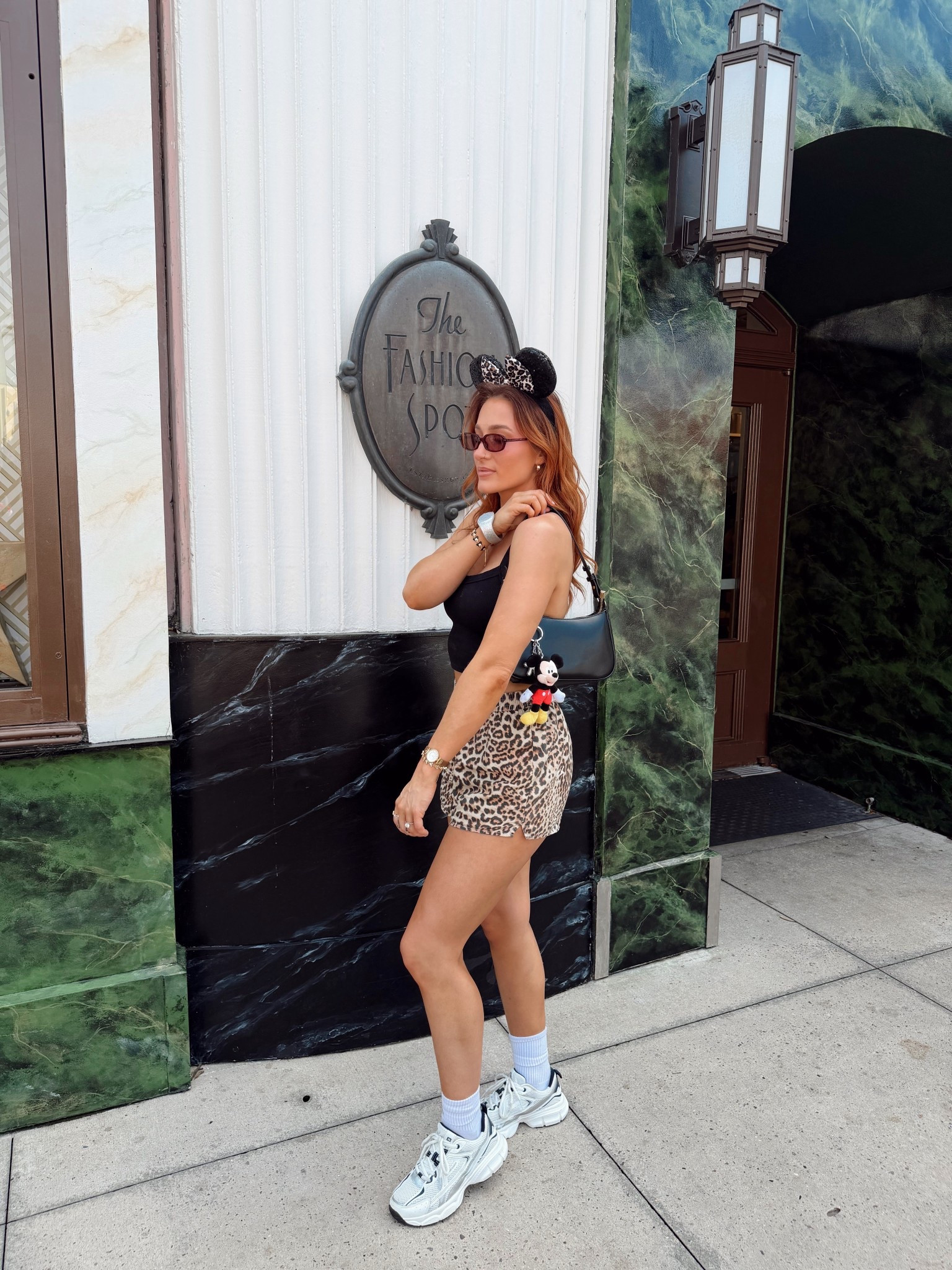 My last minute Disney outfit from my closet staples ✨ 

These shorts are the BEST! They're from aerie... the cheetah are almost sold out BUT they have so many patterns I'd rock to Disney/everyday! 
AND ON SALE! 

Linked similar cheetah ones if you want specifically cheetah pattern 🐆 

#disney #disneyfashion #closetstaples #travel #ootd #disneyoutfit 

#LTKTravel #LTKgrwm #LTKootd