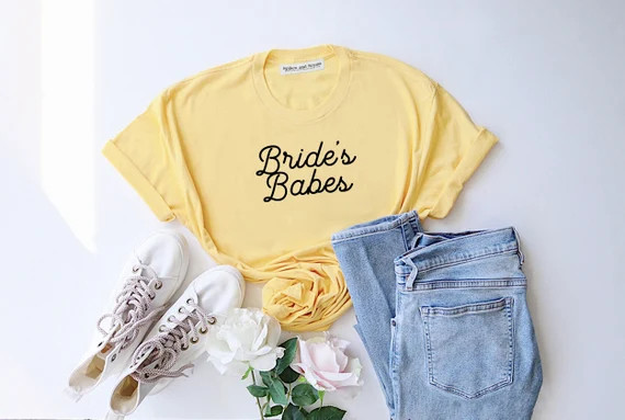 team bride, bride tribe, bachelorette party, bachelorette party, custom wedding shirts, bridesmai... | Etsy (US)