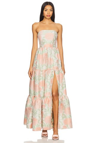 Bianca Sequin Gown in Tucano | Revolve Clothing (Global)