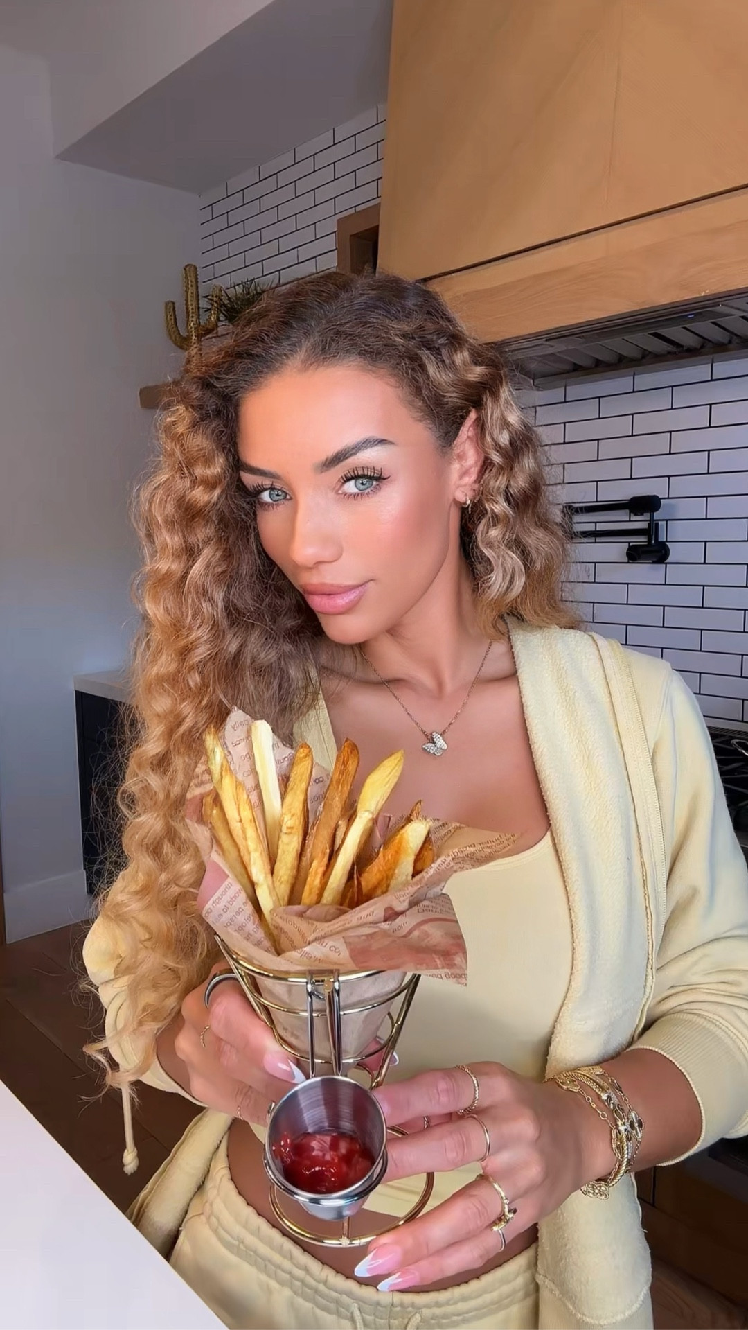 French fries but at home 🤍