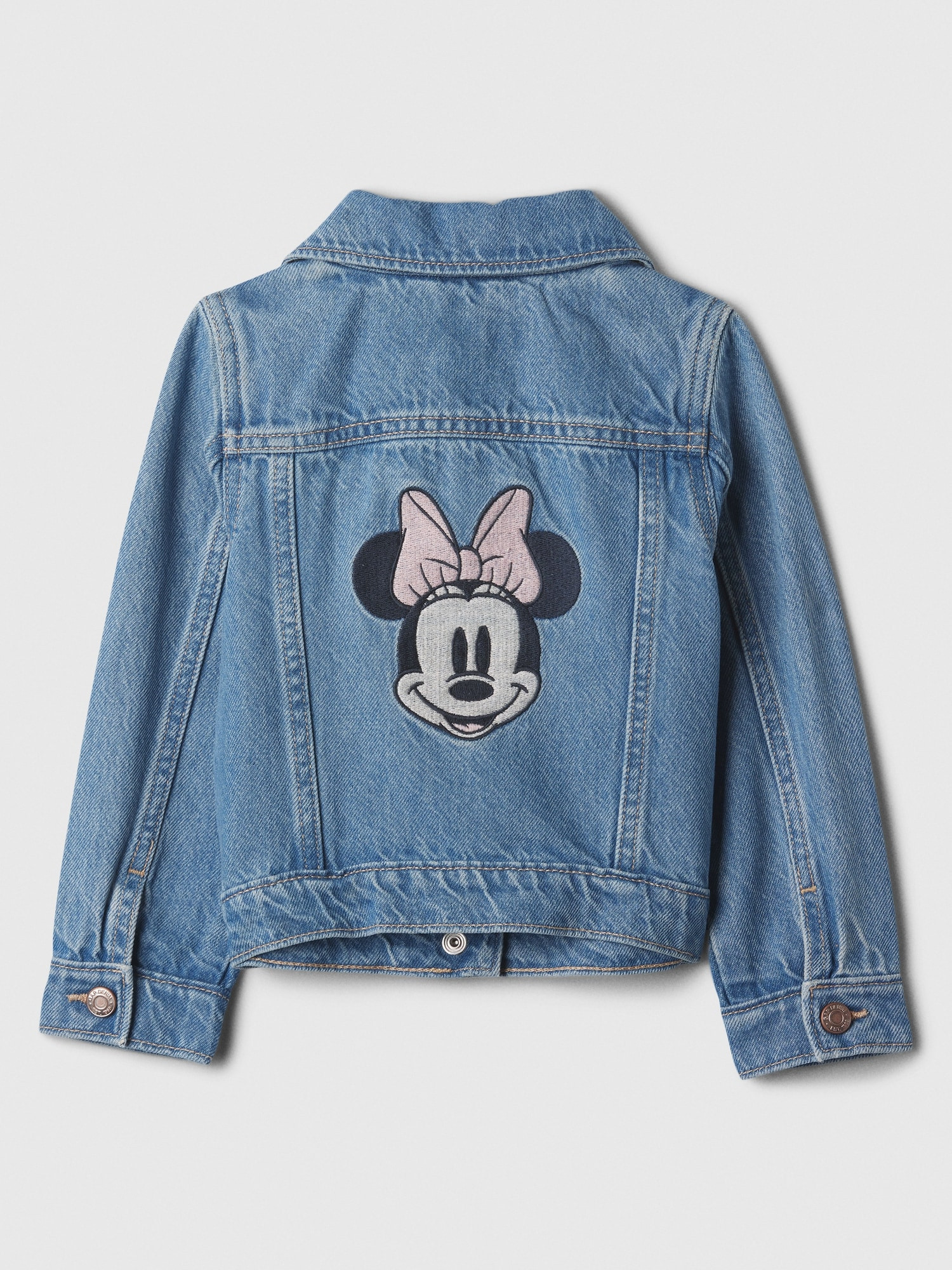 babyGap × Disney Minnie Mouse Icon Denim Jacket | Gap Factory