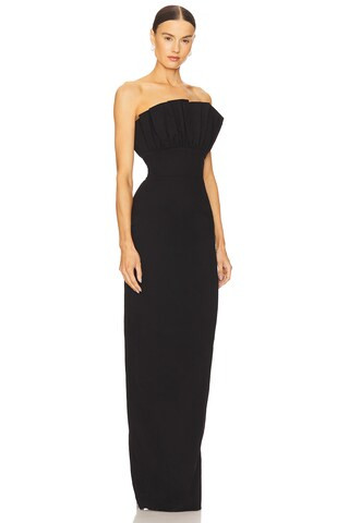 SAU LEE Noah Gown in Black from Revolve.com | Revolve Clothing (Global)