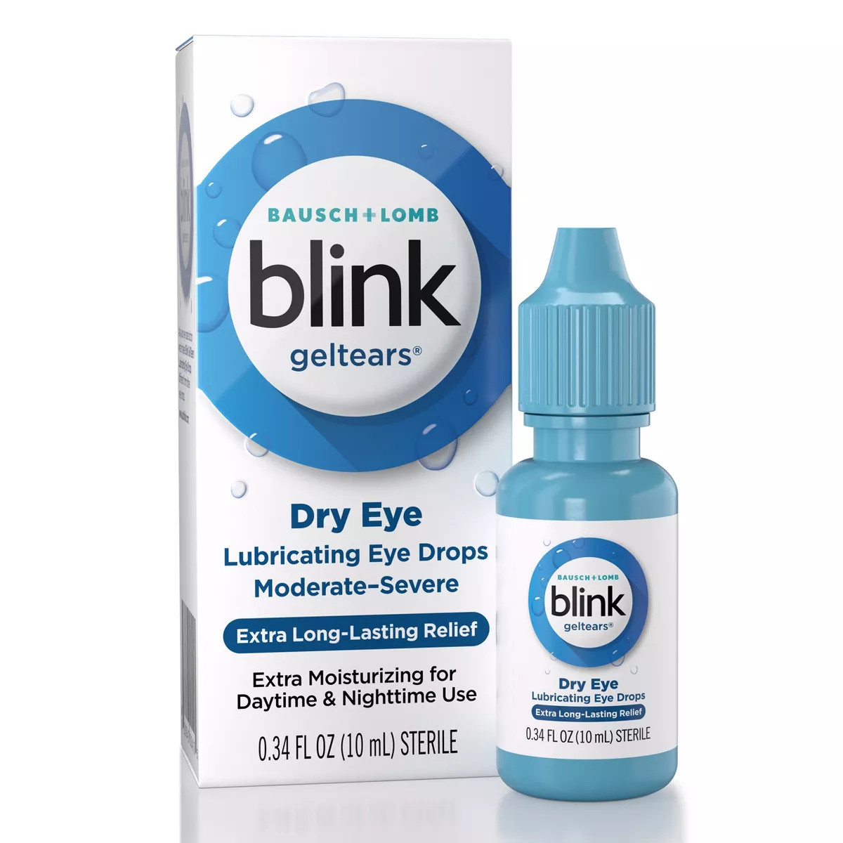 Blink Gel Tears Lubricating Dry Eye Drops - 0.34 fl oz | Target