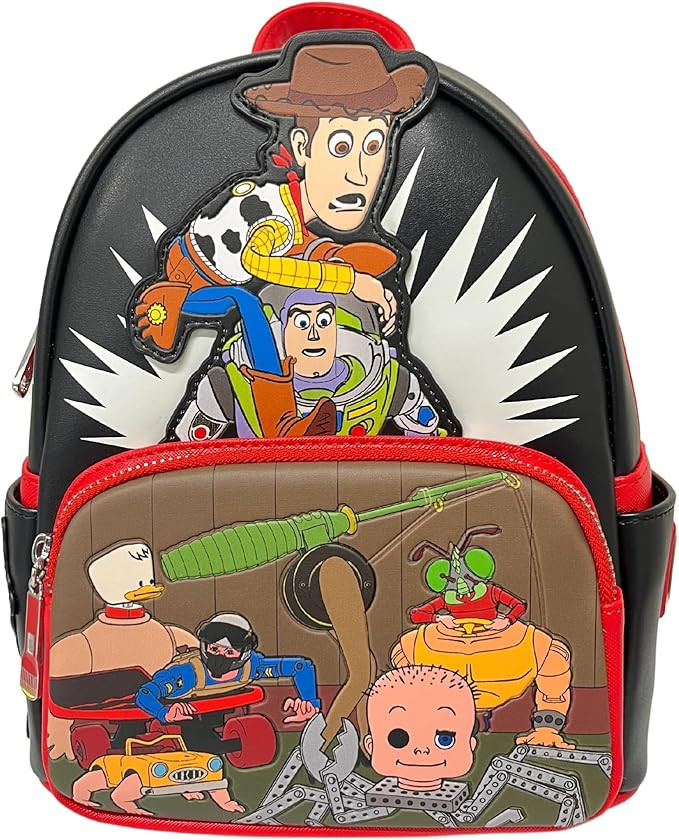 Loungefly Exclusive Toy Story Sid's Toys Double Strap Shoulder Bag | Amazon (US)