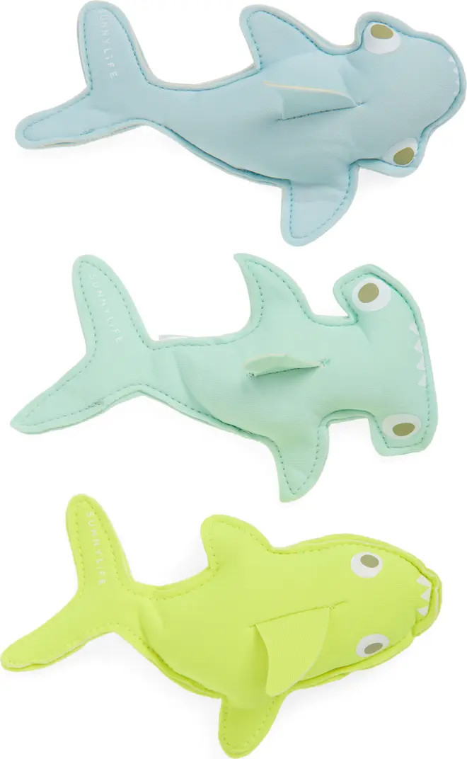 Dive Buddies 3-Pack Salty the Shark Diving Toys | Nordstrom