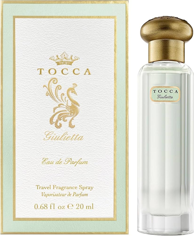 Tocca Women's Perfume, Giulietta Fragrance, 0.68 oz (20 ml) - Fresh Floral, Pink Tulips, Green Ap... | Amazon (US)