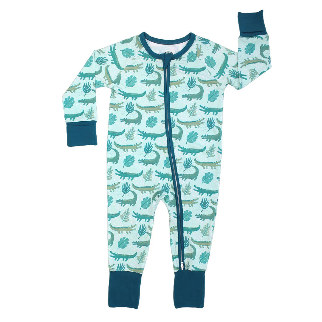 Later Gator Bamboo Convertible Baby Pajamas | Emerson and Friends