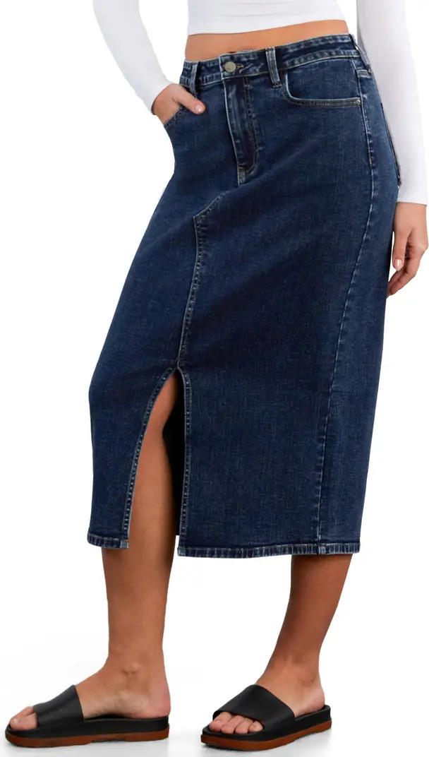 Lucy Denim Midi Skirt | Nordstrom