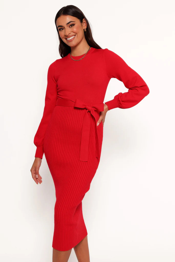 Helena Dress - Red | Petal & Pup (US)