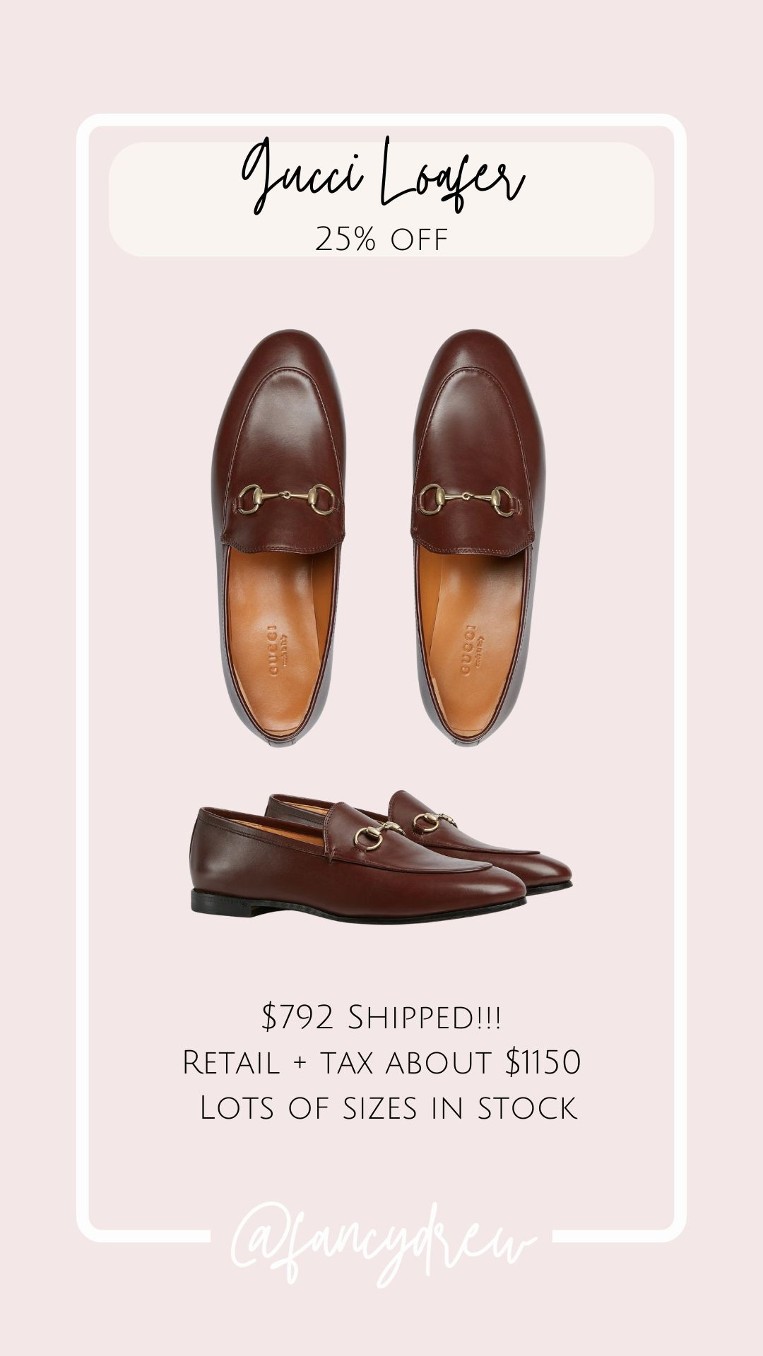 Amazing dark brown Gucci loafers 25% off just in time for fall! Grab before it's too late.  

 #LTKSeasonal #LTKSaleAlert #LTKShoeCrush