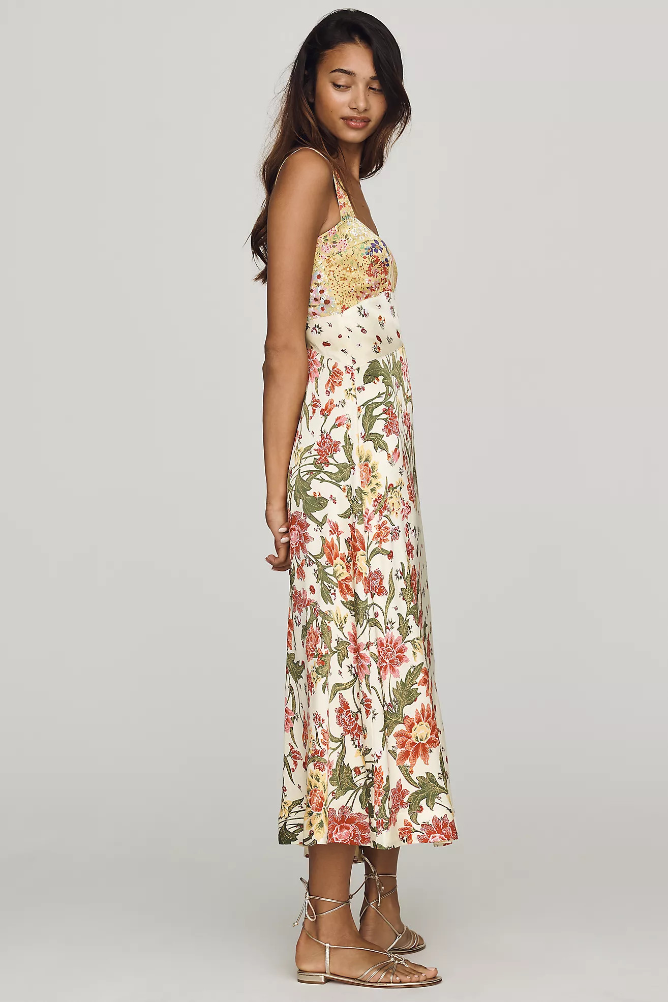 Jocelyn Sleeveless Slip Midi Dress by Maeve | Anthropologie (US)