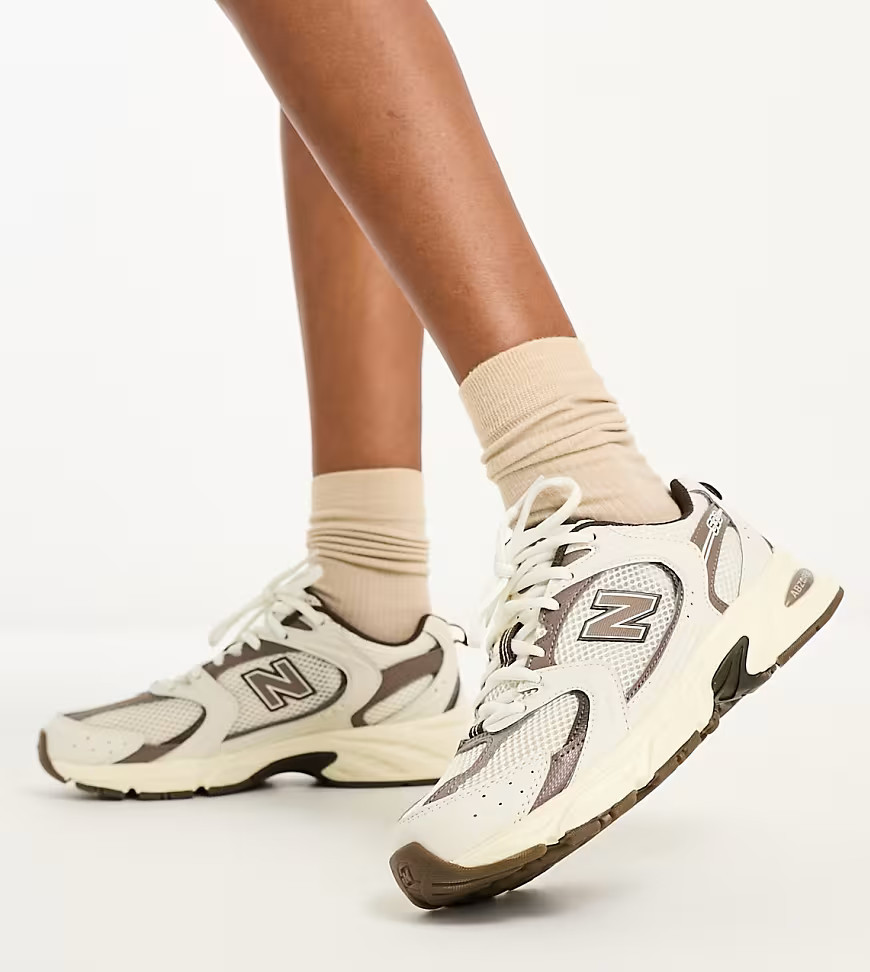 New Balance 530 sneakers in off white and beige | ASOS (Global)