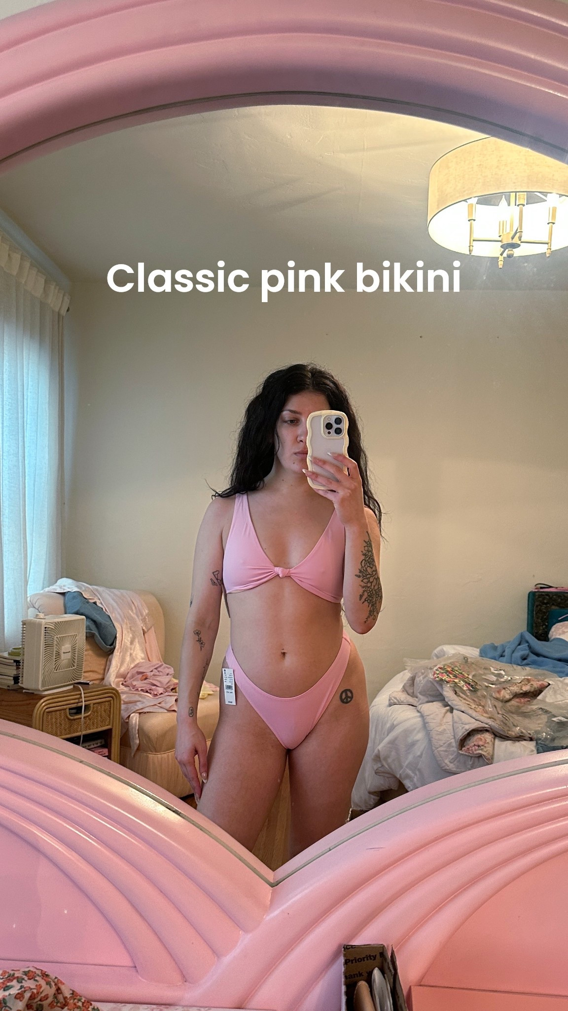 Classic pink bow knot front bikini and high leg cut bottoms under $50!!

#LTKTravel #LTKFindsUnder50 #LTKSwim
