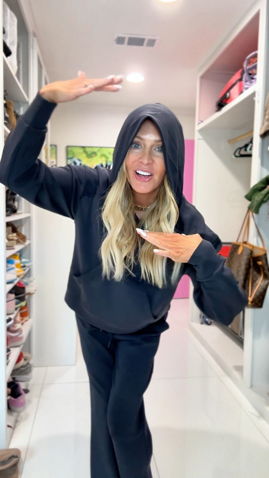 Wide leg pants and hoodie made of the softest high quality fabric. Feels like upscale athleisure for way less! #amazon 

#LTKFindsUnder50 #LTKOver40 #LTKActive